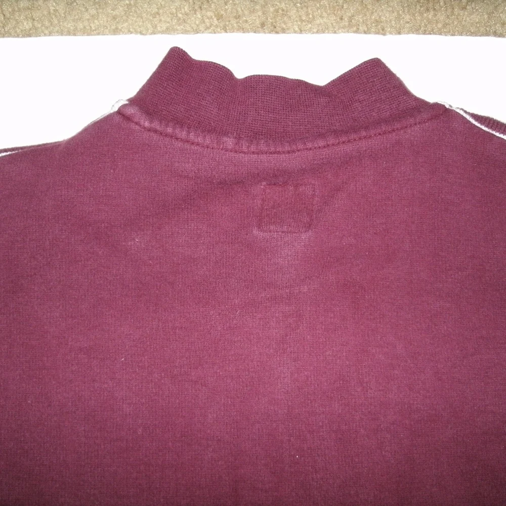 Gap Boys Track Jacket Track Full Zip Sweatshirt Burgundy Size 2T